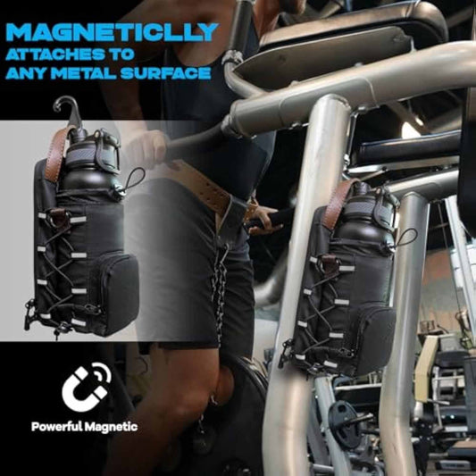 Magnetic Gym Bottle Holder